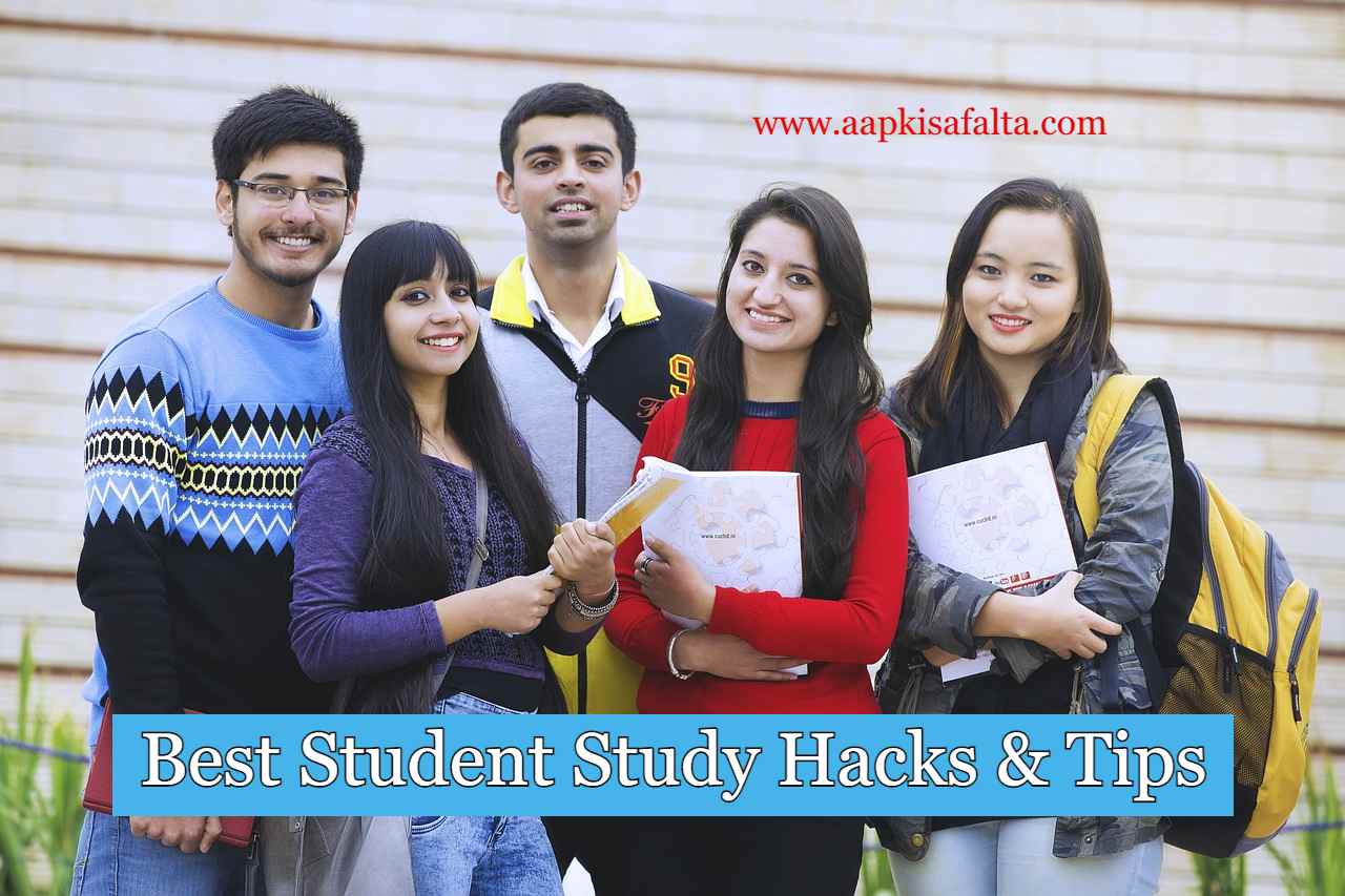 स्टूडेंट्स के लिए 10+ स्टडी हैक्स | Best Student Study Hacks & Tips